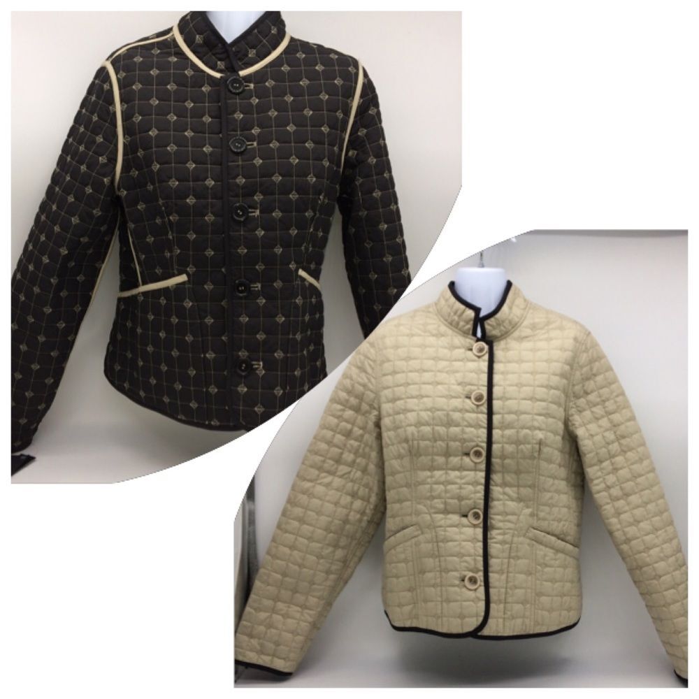 Platinum Utex Reversible & Washable Jacket w/Shared Pockets on Both Sides NWT-Sm